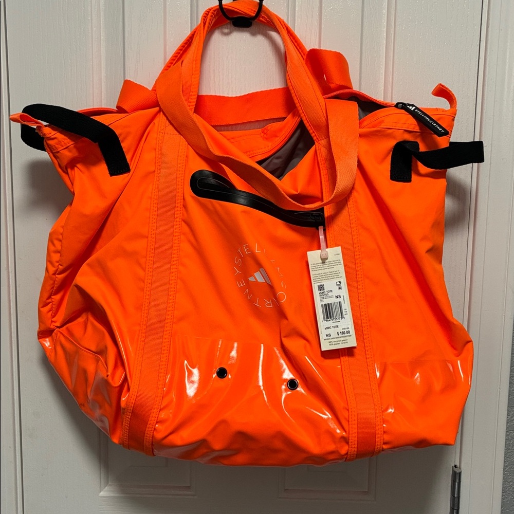 Adidas Neon Orange Sports Bag